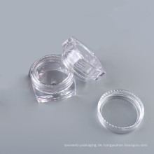 Platz leer 3ml 5ml Creme Plastikglas (NJ06)